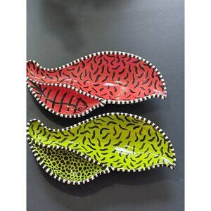 Jennifer Cukier Montreal Artist Hand Painted platters​